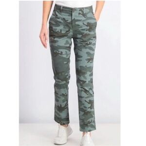 GAP Girlfriend Chino Camo Pants